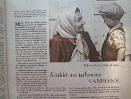 Kotiliesi 1951 nr 1 -mm. Hulda Sahi, Kaj Franck Taiteilija arvostelee taideteollisuusnäyttelyä, Hatanpään sairaalan ylihoitaja Leena Perttula ammatti jossa saa