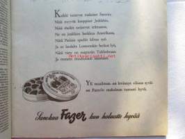 Kotiliesi 1951 nr 1 -mm. Hulda Sahi, Kaj Franck Taiteilija arvostelee taideteollisuusnäyttelyä, Hatanpään sairaalan ylihoitaja Leena Perttula ammatti jossa saa