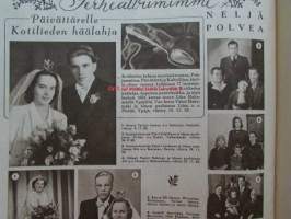 Kotiliesi 1951 nr 3 helmikuu. Ajankuvaa talvi 1951. Maila Talvio in memoriam. Askon suurkilpailu ratkaistu -  voittaja Erkki Utunen Harjavalta. Silo -mainos.