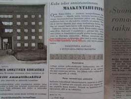 Kotiliesi 1951 nr 3 helmikuu. Ajankuvaa talvi 1951. Maila Talvio in memoriam. Askon suurkilpailu ratkaistu -  voittaja Erkki Utunen Harjavalta. Silo -mainos.