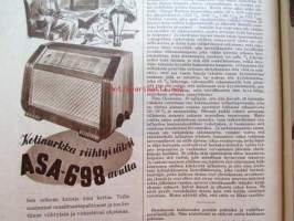 Kotiliesi 1951 nr 5  maaliskuu -mm. Ylikersantti Siivonen Komppanian &quot;äiti&quot; kotonaan, Hulda kontturi Kesän kansallispuku, Omenapaistos ja vaniljakastike,