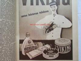 Kotiliesi 1951 nr 17  syyskuu -mm. Maijan ja Matin koti, Maisterit Hulda Kontturi Annikki Hytönen Kerttu Sihvonen ammattikasvatuksen tiellä, Tomaattivanukas,