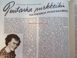 Kotiliesi 1951 nr 17  syyskuu -mm. Maijan ja Matin koti, Maisterit Hulda Kontturi Annikki Hytönen Kerttu Sihvonen ammattikasvatuksen tiellä, Tomaattivanukas,