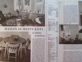 Kotiliesi 1951 nr 17  syyskuu -mm. Maijan ja Matin koti, Maisterit Hulda Kontturi Annikki Hytönen Kerttu Sihvonen ammattikasvatuksen tiellä, Tomaattivanukas,