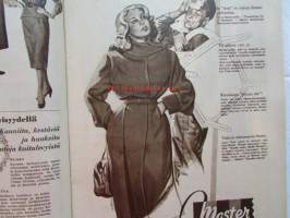 Kotiliesi 1951 nr 17  syyskuu -mm. Maijan ja Matin koti, Maisterit Hulda Kontturi Annikki Hytönen Kerttu Sihvonen ammattikasvatuksen tiellä, Tomaattivanukas,