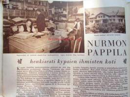 Kotiliesi 1951 nr 22  Marraskuu -mm. Irja Piisinen mikä on oikea lelu?, Kotitalousneuvos Katri Laine, Omenamunkki, Kirjahylly, Nurmon pappila