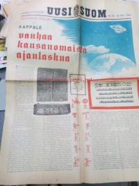 Uusi Suomi 1934 nr 51 (23.12.) Sunnuntailiite, sis. mm. seur. artikkelit;Kappale wanhaa kansanomaista ajanlaskua, Afrikan viimeinen keisarikunta, Ohrasta oluen