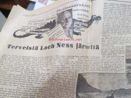 Uusi Suomi 1934 nr 35 (2.12.) Sunnuntailiite, sis. mm. seur. artikkelit; Jorma Pohjanpalo - Singapore - Kaukaisen Idän kaupan ja politiikan keskipiste, Anni