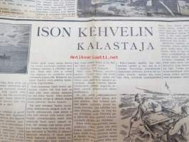 Uusi Suomi 1934 nr 35 (2.12.) Sunnuntailiite, sis. mm. seur. artikkelit; Jorma Pohjanpalo - Singapore - Kaukaisen Idän kaupan ja politiikan keskipiste, Anni