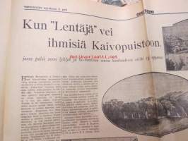 Uusi Suomi 1934 nr 35 (2.12.) Sunnuntailiite, sis. mm. seur. artikkelit; Jorma Pohjanpalo - Singapore - Kaukaisen Idän kaupan ja politiikan keskipiste, Anni