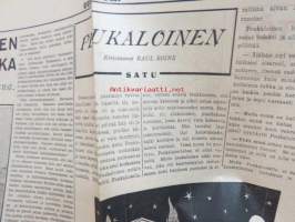 Uusi Suomi 1935 nr 11 (17.3.) Sunnuntailiite, sis. mm. seur. artikkelit; Pohjoismaiset ratsastuskisat Oslossa, Ikiliikkujien taru, Unkarilainen talonpoika pyhänä