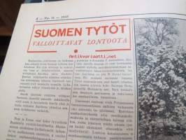 Uusi Suomi 1935 nr 11 (17.3.) Sunnuntailiite, sis. mm. seur. artikkelit; Pohjoismaiset ratsastuskisat Oslossa, Ikiliikkujien taru, Unkarilainen talonpoika pyhänä