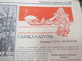 Uusi Suomi 1935 nr 11 (17.3.) Sunnuntailiite, sis. mm. seur. artikkelit; Pohjoismaiset ratsastuskisat Oslossa, Ikiliikkujien taru, Unkarilainen talonpoika pyhänä