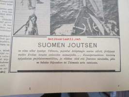 Uusi Suomi 1935 nr 1 (6.1.) Sunnuntailiite, sis. mm. seur. artikkelit; Kaikki ovat väärässä - paitsi yleisö - näytelmäkirjailijat, näyttelijät, teatteri,