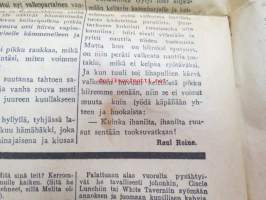 Uusi Suomi 1935 nr 7 (17.2.) Sunnuntailiite, sis. mm. seur. artikkelit; Podkarpatska Rus - Karpaattien Venäjä, Raul Roine - Hiiri, joka myi häntänsä -satu,