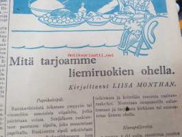 Uusi Suomi 1935 nr 7 (17.2.) Sunnuntailiite, sis. mm. seur. artikkelit; Podkarpatska Rus - Karpaattien Venäjä, Raul Roine - Hiiri, joka myi häntänsä -satu,