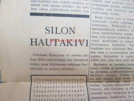 Uusi Suomi 1935 nr 7 (17.2.) Sunnuntailiite, sis. mm. seur. artikkelit; Podkarpatska Rus - Karpaattien Venäjä, Raul Roine - Hiiri, joka myi häntänsä -satu,