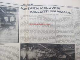 Uusi Suomi 1935 nr 10 (10.3.) Sunnuntailiite, sis. mm. seur. artikkelit; Amerikan suosituin näyttelijä tuntee Helsingin paremmin kuin New Yorkin (Alfred Lunt),