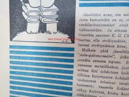 Uusi Suomi 1935 nr 5 (3.2.) Sunnuntailiite, sis. mm. seur. artikkelit; Diplomatiamme ensiaskeleilta, Kujanjuoksu eli kuinka lukiolaisnoviisit saivat täydet