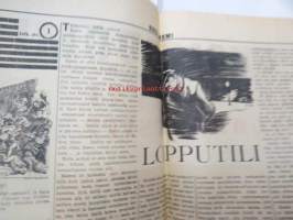 Uusi Suomi 1935 nr 4 (27.1.) Sunnuntailiite, sis. mm. seur. artikkelit; Keitä olivat Gyurkovicsit? - Ferenc Herzogin muistelmista, Raul Roine - Etelän ruusuja