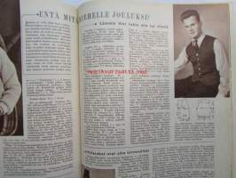 Kotiliesi 1954 nr 22 Marraskuu 1954. ajankuvaa mm. sisustusvinkkejä. Joululahjavihjeitä. Avio-oikeus, Helsingin kotitalousopisto, Silo-mainos takakannessa