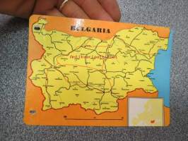 Bulgaria - Yhdyspankin karttasarja nr 3 -keräilykortti