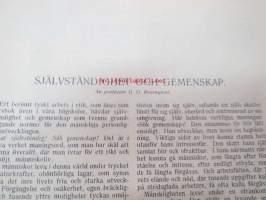Hällsning till svensk allmoge i Finland från Åbo Akademis studentkår våren 1932 / Bilaga till Åbo Underrättelser, sis. mm. seuraavat artikkelti; Sven Lindman