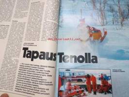 Tekniikan Maailma 1976 nr 23 Suuri autonumero, sis. mm. seur. artikkelit / kuvat / mainokset; Vertailussa Fiesta - Honda - Fiat - Renault - VW - Peugeot - Datsun,