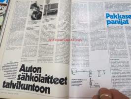 Tekniikan Maailma 1976 nr 23 Suuri autonumero, sis. mm. seur. artikkelit / kuvat / mainokset; Vertailussa Fiesta - Honda - Fiat - Renault - VW - Peugeot - Datsun,