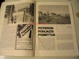 Kansa Taisteli 1969 nr 11, viimeinen koulupäivä 30.11. ja artikkelin kuvassa tuhon jälkiä Viipurissa. Kerttu Menna:  Huoltokokemuksia linnoitustyömaalla