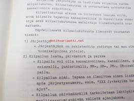 Rallikilpailujen järjestämis- ja turvallisuusohjeet AKK