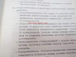 Rallikilpailujen järjestämis- ja turvallisuusohjeet AKK