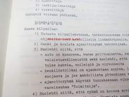 Rallikilpailujen järjestämis- ja turvallisuusohjeet AKK