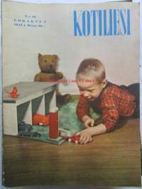 Kotiliesi 1952 nr 19, 2.10.1952, Takapihan vilkasta elämää, Sampo Lahtela Juokseeko taskuraha itsestään Gallup 72 pojasta, Sairaanhoitaja Aino Durchman, Munacurry...