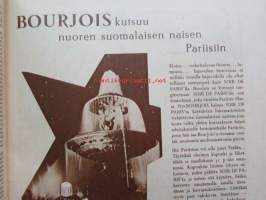 Kotiliesi 1952 nr 5 maaliskuu I, Otaniemi on Teekkarikylä, Kansanyhteisö kruunaa nuoren äidin Elisabeth II, Astiankuivatuskaappi, Ompelen olympiakesäksi, ym.