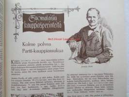 Kotiliesi 1952 nr 16 -mm. Elokuun antia Viinimarjajuoma, Vadelma ja viinimarjapaistos, Kesävanukas, Turun Mamman etikkakurkkuja, Oletko toinen nainen, Naistenkylä