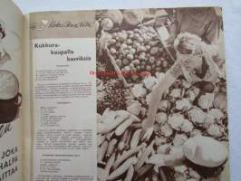 Kotiliesi 1952 nr 18 syyskuu  -mm. Osastopäälikkö Kuusisto Anna järkesi silittää, runsaasti sisustuskuvia,  Hilda Suurnäkki esitellään.