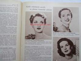 Kotiliesi 1952 nr 18 syyskuu  -mm. Osastopäälikkö Kuusisto Anna järkesi silittää, runsaasti sisustuskuvia,  Hilda Suurnäkki esitellään.