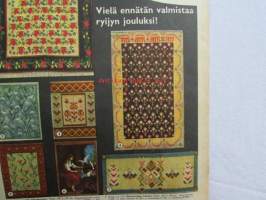 Kotiliesi 1952 nr 19, 2.10.1952, Takapihan vilkasta elämää, Sampo Lahtela Juokseeko taskuraha itsestään Gallup 72 pojasta, Sairaanhoitaja Aino Durchman, Munacurry...