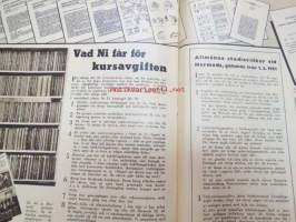 Alla läser hos Hermods - Hur Hermods och Hermods elever arbetar -ruotsalaisen kirjeopiston esittelylehti