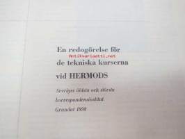 Hermods teknisk utbildning 1955-1956 - Korrespondensinstitut -kurssien esittelykirja