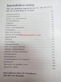 Hermods teknisk utbildning 1955-1956 - Korrespondensinstitut -kurssien esittelykirja
