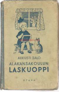 Alakansakoulun laskuoppi / Aukusti Salo ; kuvittanut R. Koivu.