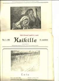 Kaikille-lehti  1953 nr 1-12