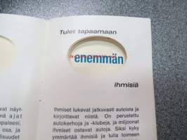 Ammattimaisen automyyjän ura / GM uraopas, sis. mm. seuraavaa; Tulet saamaan eenmmän kolulutusta ja apua työssäsi, Automyyjänä sinulla tulee olemaan enemmän