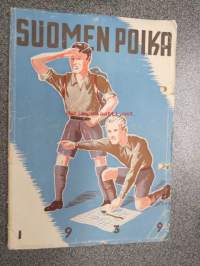 Suomen Poika 1939 -vuosittain ilmestyvä poikien joulukirja / partioaihe