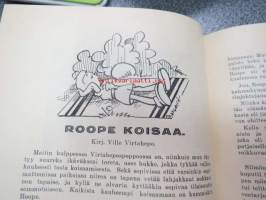 Suomen Poika 1939 -vuosittain ilmestyvä poikien joulukirja / partioaihe