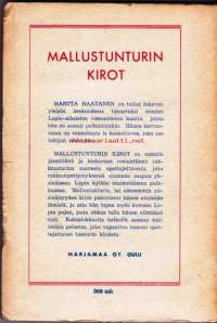 Mallustunturin kirot, 1953. 2. painos.