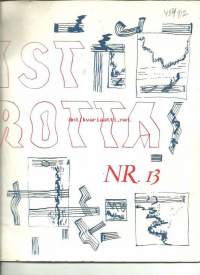 Pist protta 1987 nr 13 - lehti sisältää 2 grafiiikka vedosta