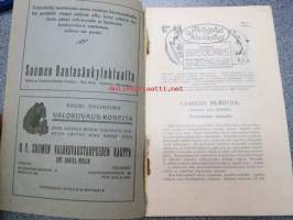 Metsästys ja kalastus 1924 nr 2, sis. mm. seur. artikkelit / jutut / kuvat; August Oinonen - Vanhoja muistoja Tammerkosken rantamilta, M. Kivilinna - Kaksi